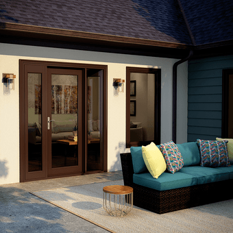 V400 Tuscany Series Swinging Patio Doors | Milgard